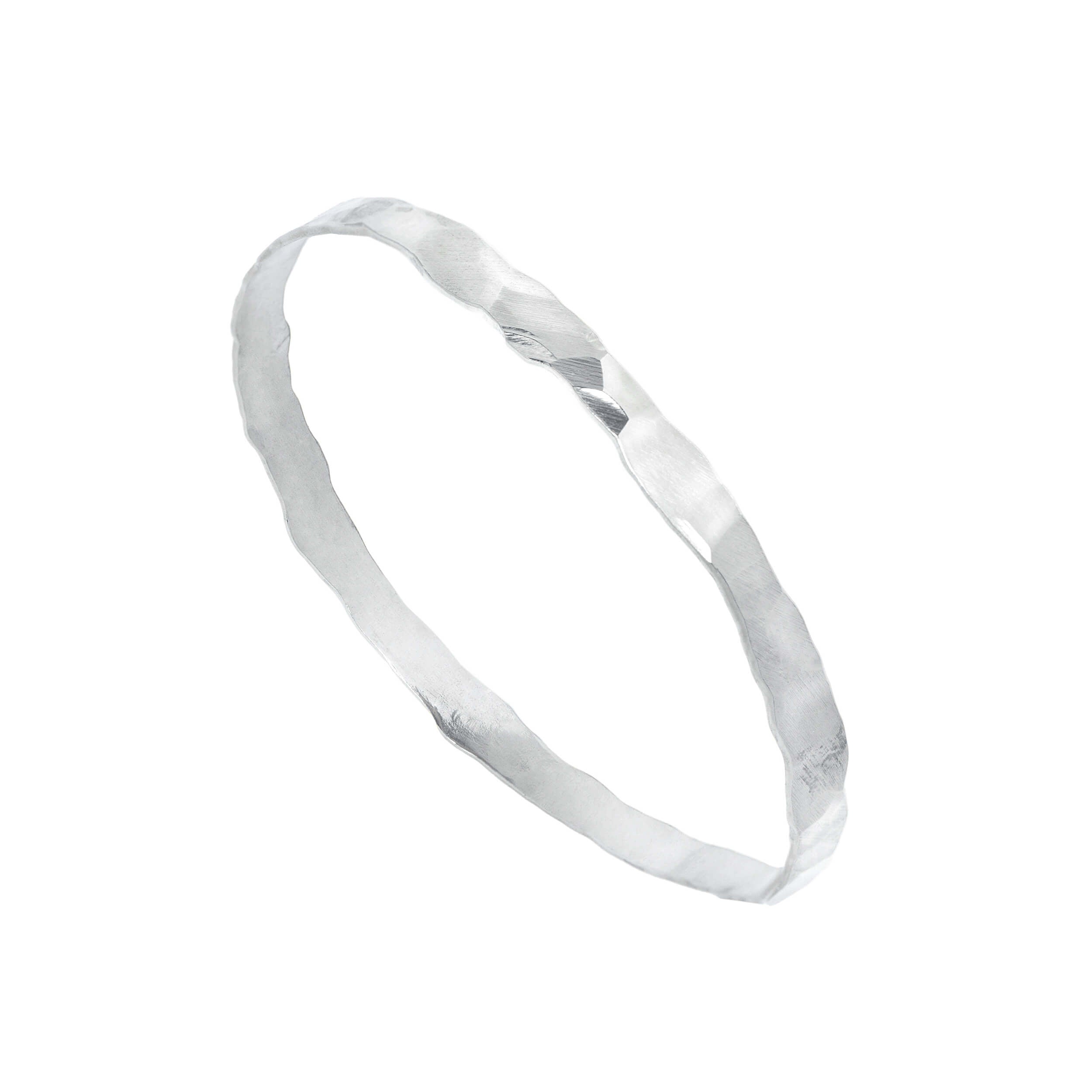 earth bangle, silver earth bangle, organic silver bangle, rustic silver bangle, chunky silver bangle, eleanor jewellery design