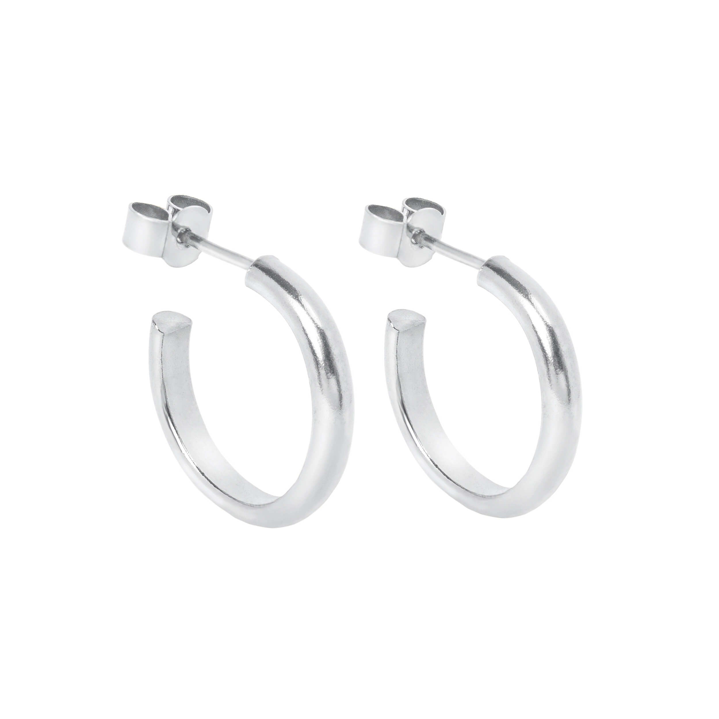 mini silver hoop, 925 stering silver hoop, silver huggies, silver huggie hoop