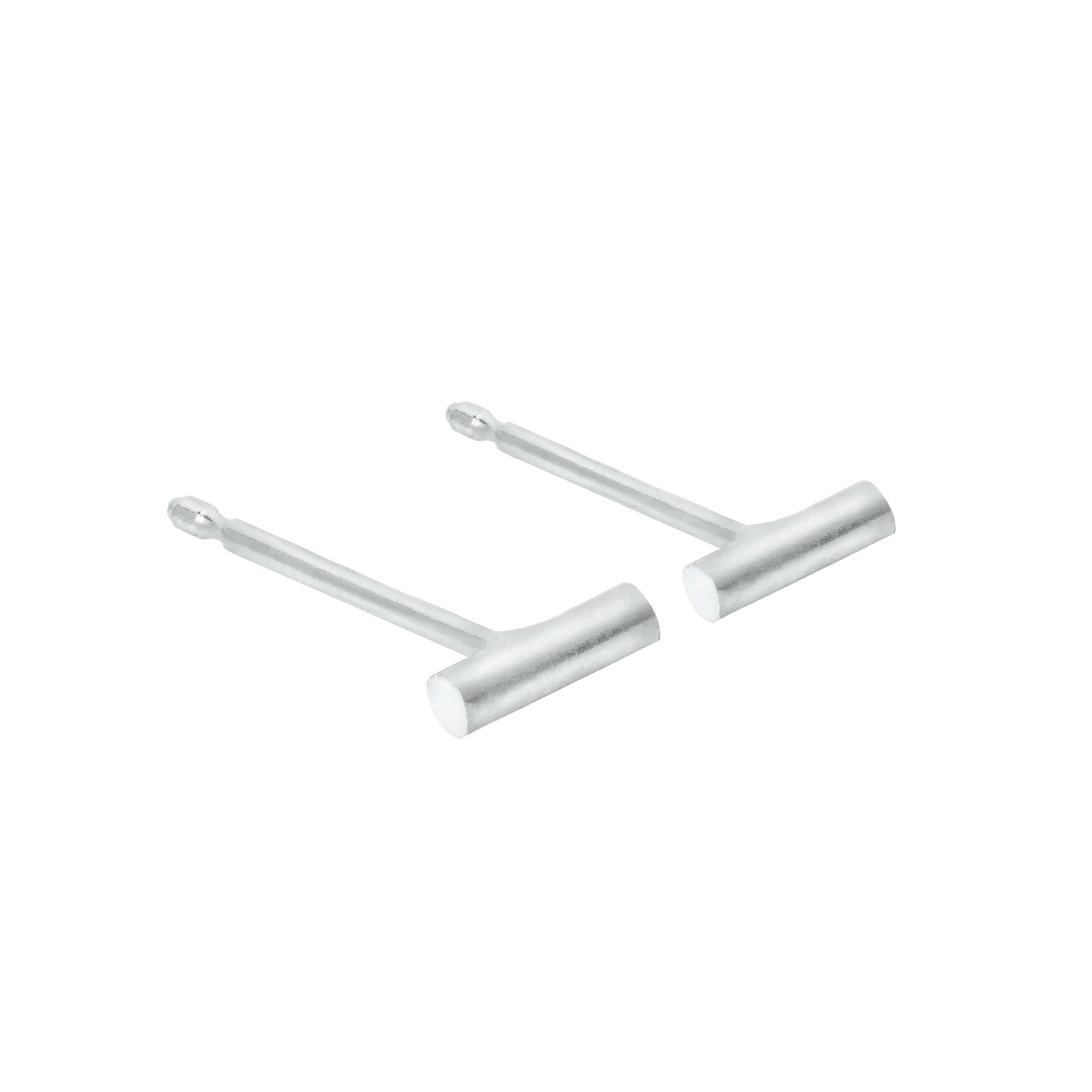 silver phoenix studs, tiny stud earrings, 925 silver earrings