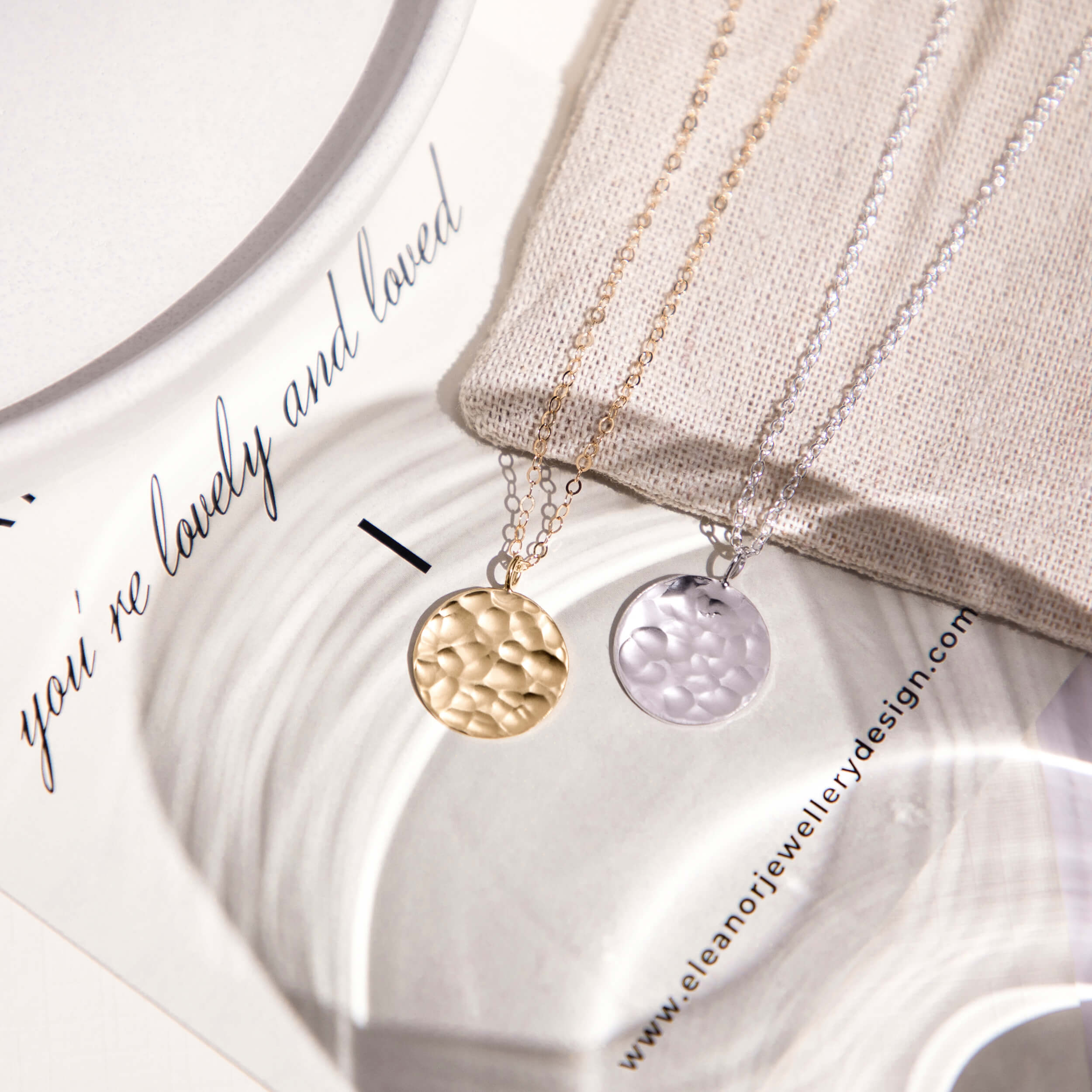 molten necklace, silver gabriella necklace, gold vermeil gabriella necklace, delciate chain necklace, ethical silver jewellery uk, made in manchester